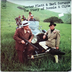 Flatt & Scruggs The Story Of Bonnie & Clyde Vinyl LP USED