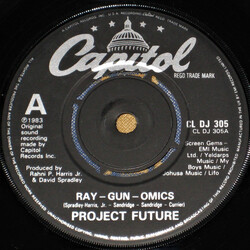 Project Future Ray-Gun-Omics USED VINYL 7INCH PROMO