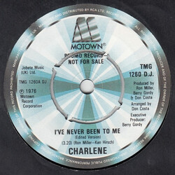 Charlene I've Never Been To Me USED VINYL 7INCH 45 RPM SINGLE PROMO