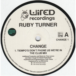 Ruby Turner Change USED VINYL 12INCH