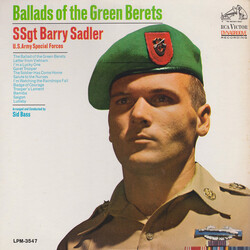 Barry Sadler Ballads Of The Green Berets Vinyl LP USED