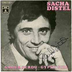 Sacha Distel Amour Perdu / Gypsy Girl USED VINYL 7INCH 45 RPM SINGLE