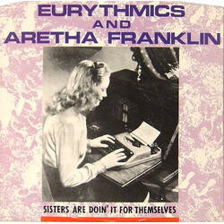 Eurythmics / Aretha Franklin Sisters Are Doin' It For Themselves USED VINYL 7INCH 45 RPM SINGLE