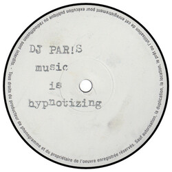 DJ Paris Music Is Hypnotising USED VINYL 12INCH 33 S RPM
