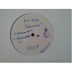 Kim Kayne Adrenalin E.P. USED VINYL 12INCH 33 S RPM 45 RPM WHITE LABEL