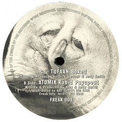 Tufáan / Atomix (3) Boxed / Rabid Psycpout USED VINYL 12INCH 33 S RPM