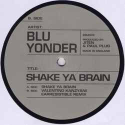 Blu Yonder Shake Ya Brain USED VINYL 12INCH 33 S RPM