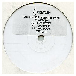 Los Tujlios Suna Talat EP USED VINYL 12INCH EP WHITE LABEL PROMO