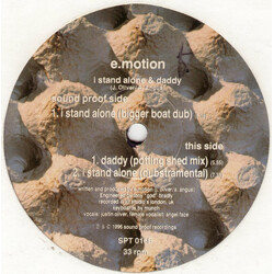 E-Motion I Stand Alone / Daddy USED VINYL 12INCH