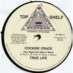 True Life (2) Cocaine Crack (You Might Not Make It Back) USED VINYL 12INCH 33 S RPM