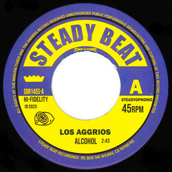 Los Aggrios Alcohol USED VINYL 7INCH 45 RPM SINGLE