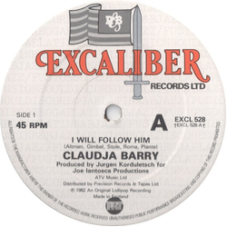 Claudja Barry I Will Follow Him / Work Me Over Vinyl 12" USED