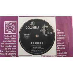 Clive Dunn Grandad USED VINYL 7INCH 45 RPM SINGLE