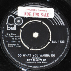Five Flights Up Do What You Wanna Do USED VINYL 7INCH 45 RPM SINGLE