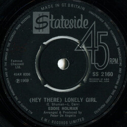 Eddie Holman (Hey There) Lonely Girl USED VINYL 7INCH 45 RPM SINGLE