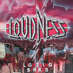 Loudness (5) Lightning Strikes Vinyl LP USED