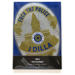 J Dilla Fuck The Police USED VINYL 7INCH 45 RPM SHAPE RECORD STORE DAY LIMITED EDITION PICTURE DISC REISSUE