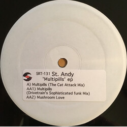 St. Andy Multipills EP USED VINYL 12INCH 33 S RPM WHITE LABEL