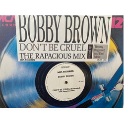 Bobby Brown Don't Be Cruel (The Rapacious Mix) USED VINYL 12INCH SINGLE 45 RPM PROMO