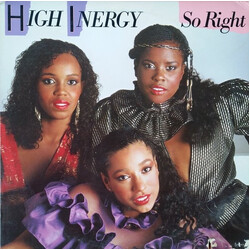 High Inergy So Right Vinyl LP USED