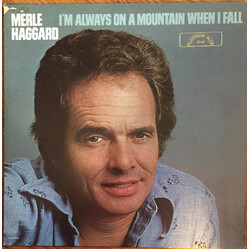 Merle Haggard I'm Always On A Mountain When I Fall Vinyl LP USED