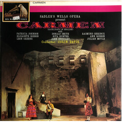 Georges Bizet / Sadler's Wells Opera Company / Sir Colin Davis Carmen Highlights Vinyl LP USED