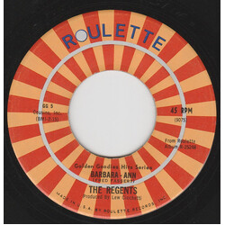 The Regents (2) / The Rock-A-Teens Barbara-Ann / Woo-Hoo USED VINYL 7INCH 45 RPM SINGLE REISSUE