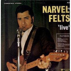 Narvel Felts 'Live' Vinyl LP USED