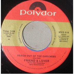 Friend And Lover Reach Out Of The Darkness USED VINYL 7INCH 45 RPM SINGLE