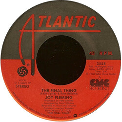 Joy Fleming The Final Thing USED VINYL 7INCH 45 RPM STEREO