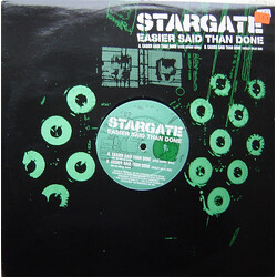 StarGate (2) Easier Said Than Done USED VINYL 12INCH PROMO