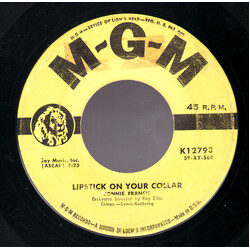 Connie Francis Lipstick On Your Collar / Frankie VINYL 7" USED