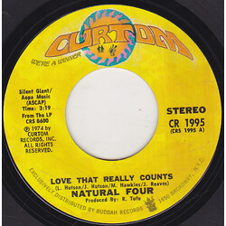 The Natural Four Love That Really Counts / Love's Society USED VINYL 7INCH 45 RPM