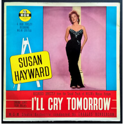 Susan Hayward I'll Cry Tomorrow USED VINYL 7INCH 45 RPM EP