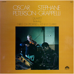 Oscar Peterson - Stéphane Grappelli Quartet / Niels-Henning Ørsted Pedersen / Kenny Clarke Oscar Peterson - Stéphane Grappelli Quartet Vol. 1 Vinyl LP
