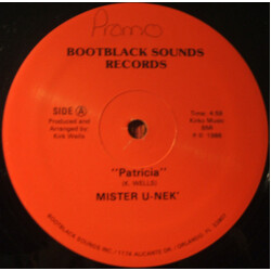 Mister U-Nek' "Patricia" / "What Goes Around ..." USED VINYL 12INCH PROMO