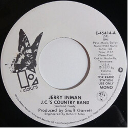 Jerry Inman J.C.'s Country Band USED VINYL 7INCH 45 RPM PROMO STEREO MONO