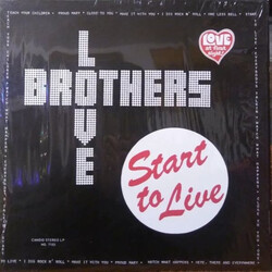 The Brothers Love Start To Live Vinyl LP USED