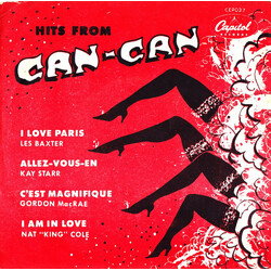 Various Hits From Can-Can USED VINYL 7INCH 45 RPM EP MONO