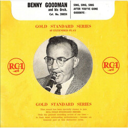 Benny Goodman And His Orchestra Benny Goodman And His Orchestra USED VINYL 7INCH 45 RPM EP MONO
