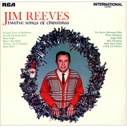 Jim Reeves Twelve Songs Of Christmas Vinyl LP USED