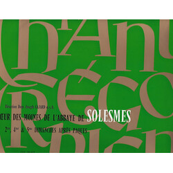 Chœur Des Moines De L'Abbaye Saint-Pierre De Solesmes / Dom Joseph Gajard Chant Gregorien - Messas Du Temps Pascal Vinyl LP USED