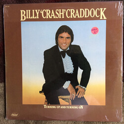 Billy 'Crash' Craddock Turning Up And Turning On Vinyl LP USED