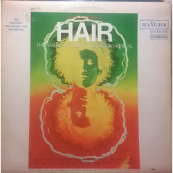 Various Hair - The American Tribal Love-Rock Musical - The Original Broadway Cast Recording Vinyl LP USED
