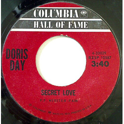 Doris Day Whatever Will Be Will Be (Que Sera, Sera) / Secret Love USED VINYL 7INCH 45 RPM SINGLE REISSUE STYRENE