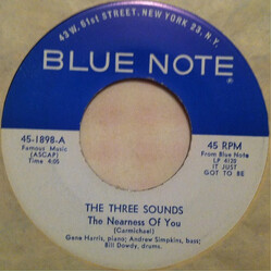 The Three Sounds The Nearness Of You USED VINYL 7INCH 45 RPM