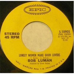 Bob Luman Lonely Women Make Good Lovers USED VINYL 7INCH 45 RPM SINGLE STYRENE STEREO