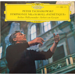 Pyotr Ilyich Tchaikovsky / Berliner Philharmoniker / Herbert von Karajan Symphonie Nr.6 H-moll »Pathétique« Vinyl LP USED