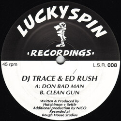DJ Trace / Ed Rush Don Bad Man / Clean Gun USED VINYL 12INCH 45 RPM