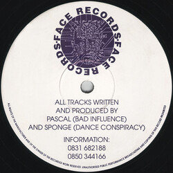 Pascal & Sponge Just Rollin A Fat "B" / I Got You (Ezee Boy) USED VINYL 12INCH 45 RPM